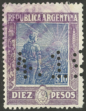 Lot 453 - Argentina general issues - Guillermo Jalil - Philatino Auction # 2511 ARGENTINA: Lot 453 - Argentina general issues - Guillermo Jalil - Philatino Auction # 2511 ARGENTINA: