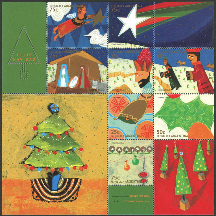 Lot 1414 - Argentina souvenir sheets -  Guillermo Jalil - Philatino Auction # 2511 ARGENTINA: 