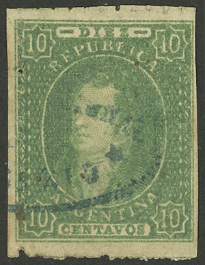 Lot 86 - Argentina rivadavias - Guillermo Jalil - Philatino Auction # 2511 ARGENTINA: Lot 86 - Argentina rivadavias - Guillermo Jalil - Philatino Auction # 2511 ARGENTINA:
