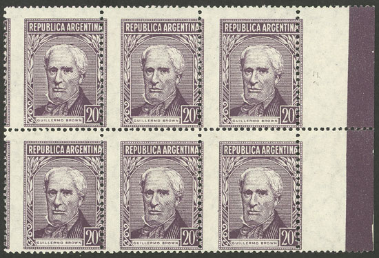 Lot 789 - Argentina general issues -  Guillermo Jalil - Philatino Auction # 2511 ARGENTINA: 