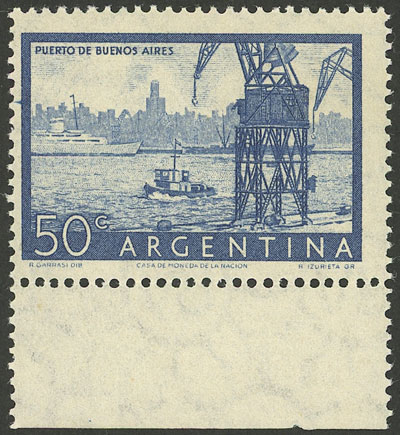 Lot 800 - Argentina general issues -  Guillermo Jalil - Philatino Auction # 2511 ARGENTINA: 