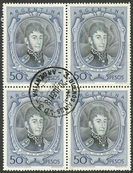 Lot 813 - Argentina general issues - Guillermo Jalil - Philatino Auction # 2511 ARGENTINA: Lot 813 - Argentina general issues - Guillermo Jalil - Philatino Auction # 2511 ARGENTINA: