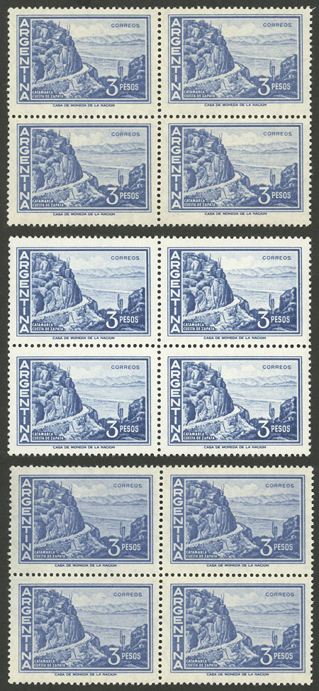 Lot 868 - Argentina general issues - Guillermo Jalil - Philatino Auction # 2511 ARGENTINA: Lot 868 - Argentina general issues - Guillermo Jalil - Philatino Auction # 2511 ARGENTINA: