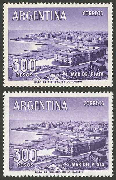 Lot 887 - Argentina general issues -  Guillermo Jalil - Philatino Auction # 2511 ARGENTINA: 