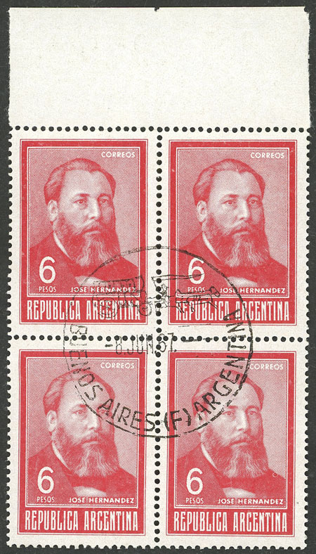Lot 1006 - Argentina general issues - Guillermo Jalil - Philatino Auction # 2511 ARGENTINA: Lot 1006 - Argentina general issues - Guillermo Jalil - Philatino Auction # 2511 ARGENTINA: