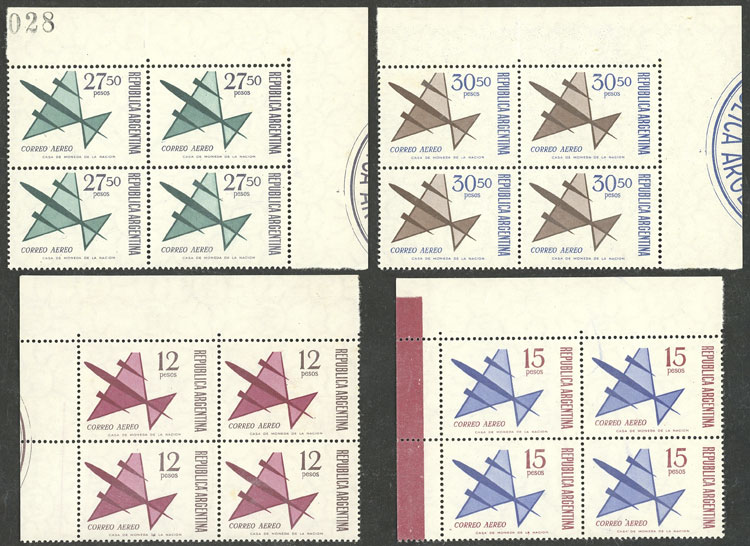 Lot 1049 - Argentina general issues - Guillermo Jalil - Philatino Auction # 2511 ARGENTINA: Lot 1049 - Argentina general issues - Guillermo Jalil - Philatino Auction # 2511 ARGENTINA:
