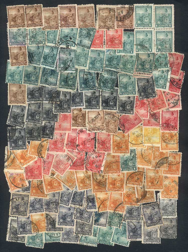 Lot 388 - Argentina general issues - Guillermo Jalil - Philatino Auction # 2511 ARGENTINA: Lot 388 - Argentina general issues - Guillermo Jalil - Philatino Auction # 2511 ARGENTINA: