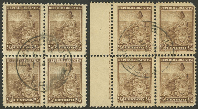 Lot 413 - Argentina general issues -  Guillermo Jalil - Philatino Auction # 2511 ARGENTINA: 