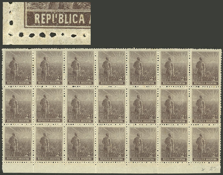 Lot 460 - Argentina general issues - Guillermo Jalil - Philatino Auction # 2511 ARGENTINA: Lot 460 - Argentina general issues - Guillermo Jalil - Philatino Auction # 2511 ARGENTINA: