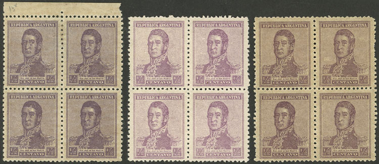 Lot 470 - Argentina general issues - Guillermo Jalil - Philatino Auction # 2511 ARGENTINA: Lot 470 - Argentina general issues - Guillermo Jalil - Philatino Auction # 2511 ARGENTINA: