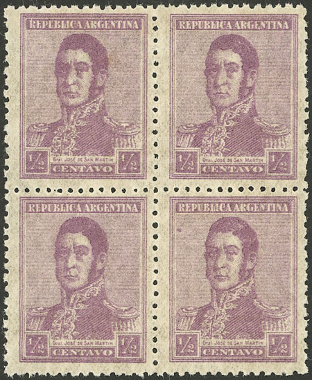 Lot 476 - Argentina general issues - Guillermo Jalil - Philatino Auction # 2511 ARGENTINA: Lot 476 - Argentina general issues - Guillermo Jalil - Philatino Auction # 2511 ARGENTINA: