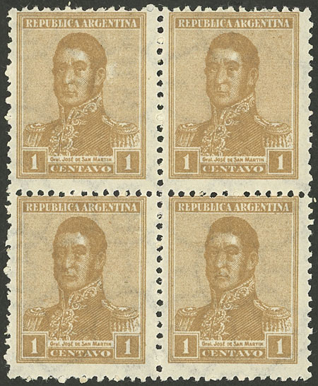Lot 501 - Argentina general issues -  Guillermo Jalil - Philatino Auction # 2511 ARGENTINA: 