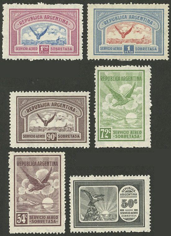 Lot 526 - Argentina general issues -  Guillermo Jalil - Philatino Auction # 2511 ARGENTINA: 