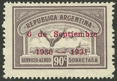 Lot 556 - Argentina general issues - Guillermo Jalil - Philatino Auction # 2511 ARGENTINA: Lot 556 - Argentina general issues - Guillermo Jalil - Philatino Auction # 2511 ARGENTINA: