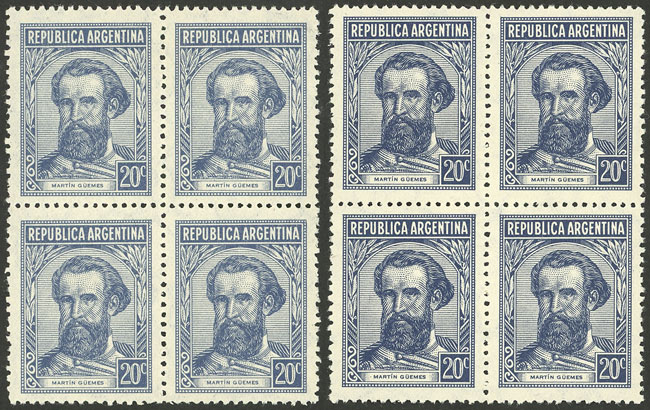 Lot 579 - Argentina general issues - Guillermo Jalil - Philatino Auction # 2511 ARGENTINA: Lot 579 - Argentina general issues - Guillermo Jalil - Philatino Auction # 2511 ARGENTINA: