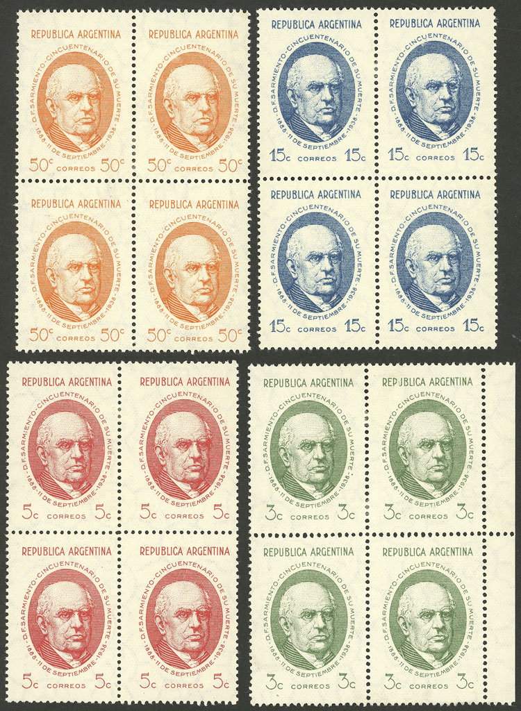 Lot 650 - Argentina general issues - Guillermo Jalil - Philatino Auction # 2511 ARGENTINA: Lot 650 - Argentina general issues - Guillermo Jalil - Philatino Auction # 2511 ARGENTINA:
