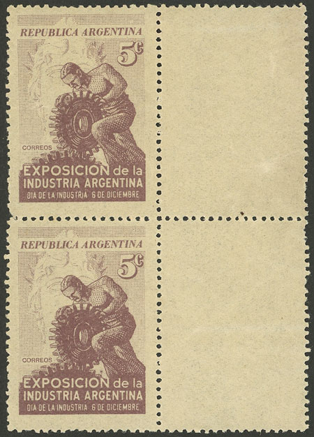 Lot 741 - Argentina general issues - Guillermo Jalil - Philatino Auction # 2511 ARGENTINA: Lot 741 - Argentina general issues - Guillermo Jalil - Philatino Auction # 2511 ARGENTINA: