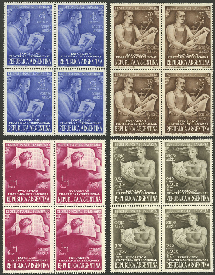 Lot 761 - Argentina general issues -  Guillermo Jalil - Philatino Auction # 2511 ARGENTINA: 