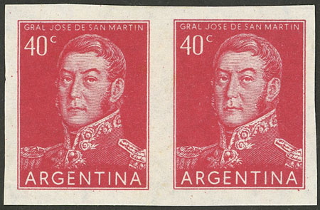 Lot 797 - Argentina general issues -  Guillermo Jalil - Philatino Auction # 2511 ARGENTINA: 