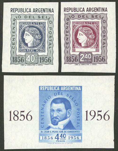 Lot 825 - Argentina general issues - Guillermo Jalil - Philatino Auction # 2511 ARGENTINA: Lot 825 - Argentina general issues - Guillermo Jalil - Philatino Auction # 2511 ARGENTINA: