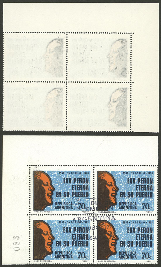 Lot 1112 - Argentina general issues - Guillermo Jalil - Philatino Auction # 2511 ARGENTINA: Lot 1112 - Argentina general issues - Guillermo Jalil - Philatino Auction # 2511 ARGENTINA:
