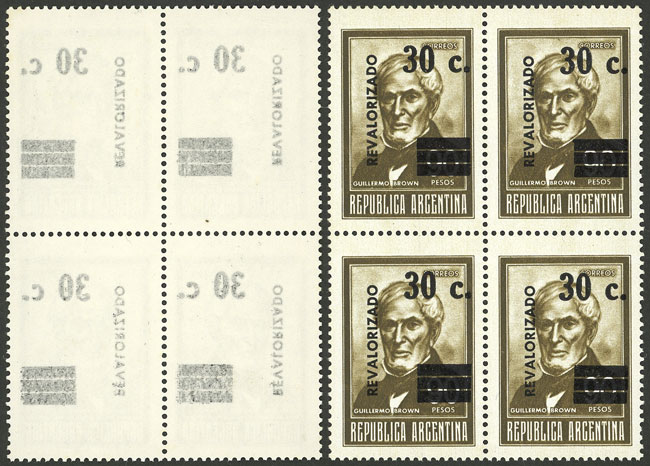 Lot 1132 - Argentina general issues - Guillermo Jalil - Philatino Auction # 2511 ARGENTINA: Lot 1132 - Argentina general issues - Guillermo Jalil - Philatino Auction # 2511 ARGENTINA: