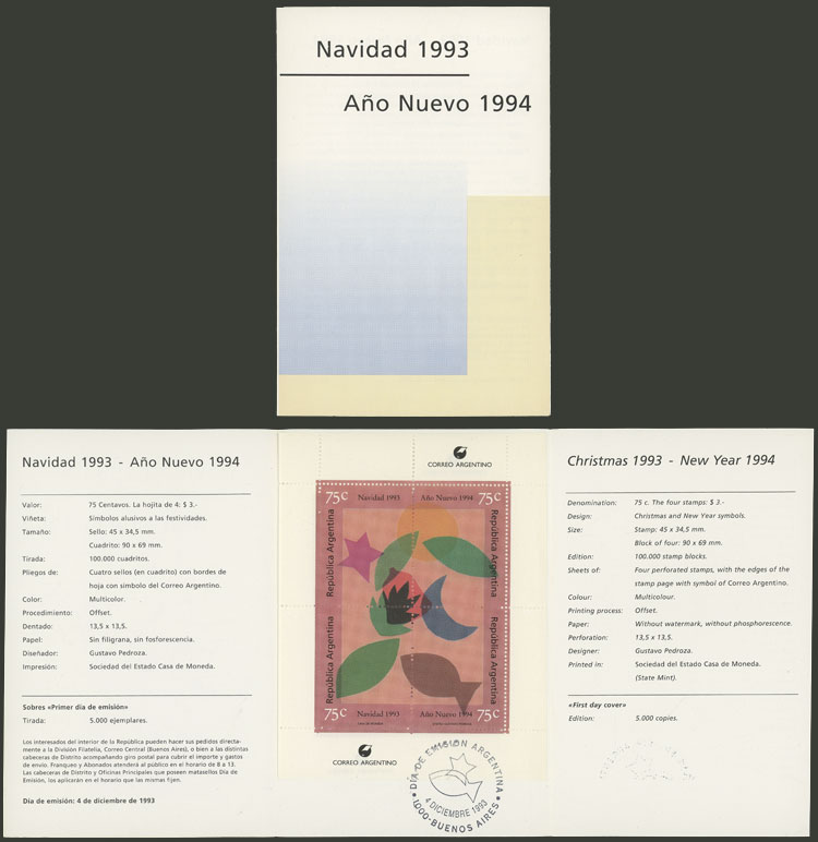 Lot 1400 - Argentina souvenir sheets - Guillermo Jalil - Philatino Auction # 2511 ARGENTINA: Lot 1400 - Argentina souvenir sheets - Guillermo Jalil - Philatino Auction # 2511 ARGENTINA: