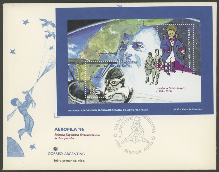 Lot 1405 - Argentina souvenir sheets -  Guillermo Jalil - Philatino Auction # 2511 ARGENTINA: 