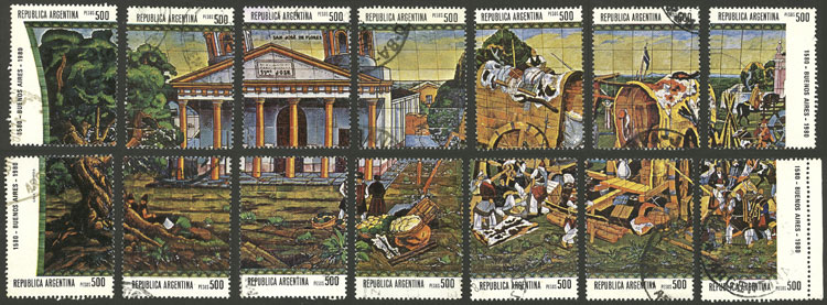 Lot 1236 - Argentina general issues - Guillermo Jalil - Philatino Auction # 2511 ARGENTINA: Lot 1236 - Argentina general issues - Guillermo Jalil - Philatino Auction # 2511 ARGENTINA: