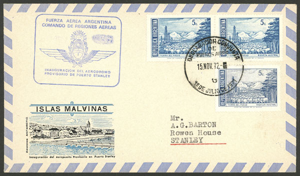 Lot 1574 - Argentina postal history - Guillermo Jalil - Philatino Auction # 2511 ARGENTINA: Lot 1574 - Argentina postal history - Guillermo Jalil - Philatino Auction # 2511 ARGENTINA: