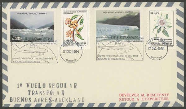 Lot 1581 - Argentina postal history - Guillermo Jalil - Philatino Auction # 2511 ARGENTINA: Lot 1581 - Argentina postal history - Guillermo Jalil - Philatino Auction # 2511 ARGENTINA: