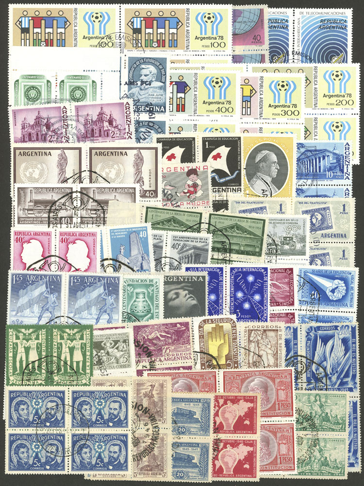 Lot 1608 - Argentina Lots and Collections - Guillermo Jalil - Philatino Auction # 2511 ARGENTINA: Lot 1608 - Argentina Lots and Collections - Guillermo Jalil - Philatino Auction # 2511 ARGENTINA: