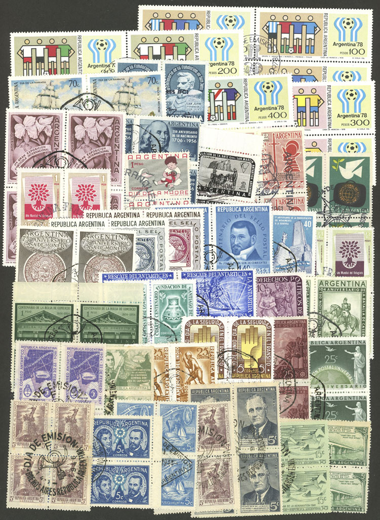 Lot 1606 - Argentina Lots and Collections - Guillermo Jalil - Philatino Auction # 2511 ARGENTINA: Lot 1606 - Argentina Lots and Collections - Guillermo Jalil - Philatino Auction # 2511 ARGENTINA: