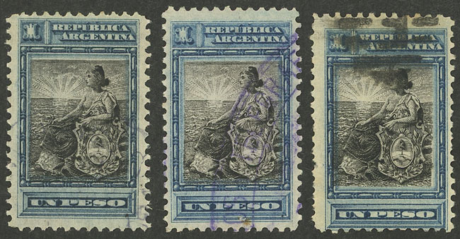 Lot 411 - Argentina general issues -  Guillermo Jalil - Philatino Auction # 2511 ARGENTINA: 