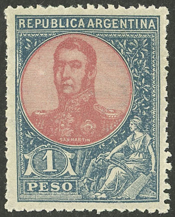 Lot 420 - Argentina general issues -  Guillermo Jalil - Philatino Auction # 2511 ARGENTINA: 