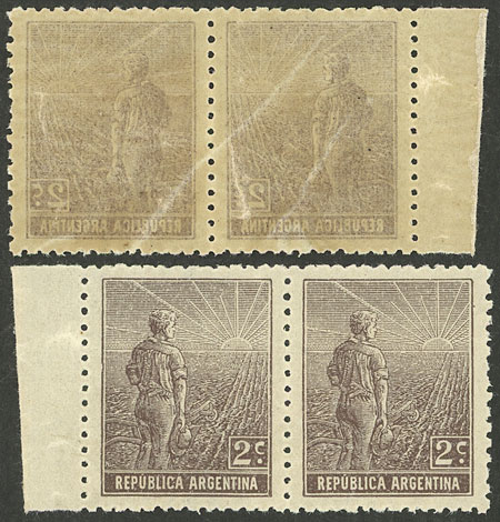 Lot 451 - Argentina general issues - Guillermo Jalil - Philatino Auction # 2511 ARGENTINA: Lot 451 - Argentina general issues - Guillermo Jalil - Philatino Auction # 2511 ARGENTINA:
