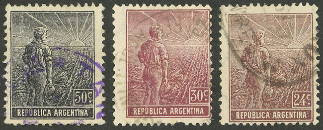 Lot 455 - Argentina general issues - Guillermo Jalil - Philatino Auction # 2511 ARGENTINA: Lot 455 - Argentina general issues - Guillermo Jalil - Philatino Auction # 2511 ARGENTINA: