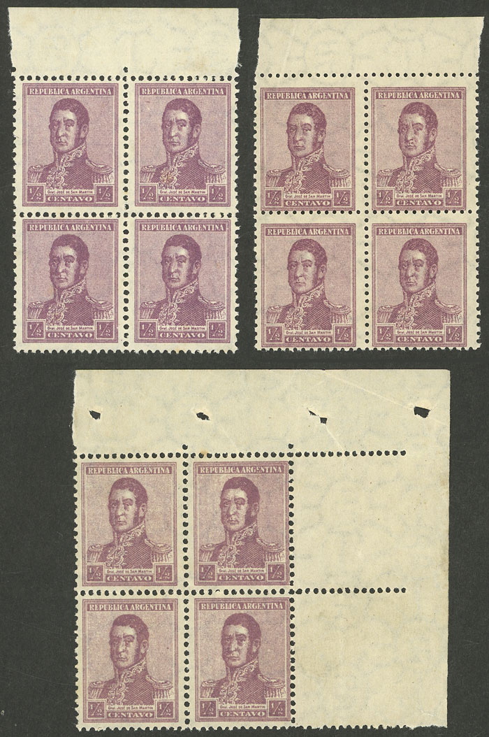Lot 496 - Argentina general issues - Guillermo Jalil - Philatino Auction # 2511 ARGENTINA: Lot 496 - Argentina general issues - Guillermo Jalil - Philatino Auction # 2511 ARGENTINA: