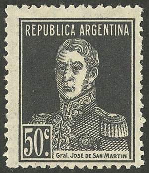 Lot 505 - Argentina general issues -  Guillermo Jalil - Philatino Auction # 2511 ARGENTINA: 