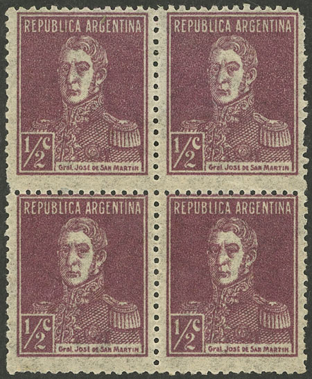 Lot 518 - Argentina general issues -  Guillermo Jalil - Philatino Auction # 2511 ARGENTINA: 