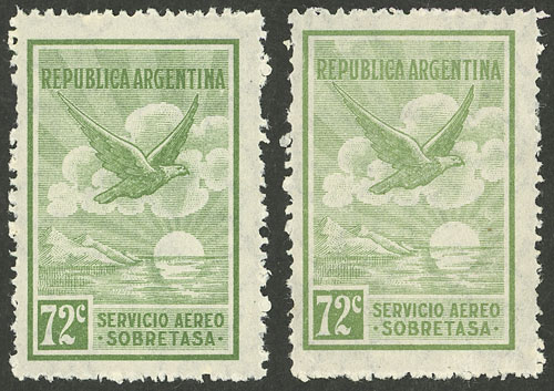 Lot 527 - Argentina general issues -  Guillermo Jalil - Philatino Auction # 2511 ARGENTINA: 