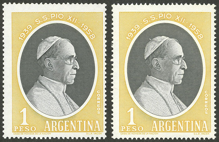 Lot 846 - Argentina general issues - Guillermo Jalil - Philatino Auction # 2511 ARGENTINA: Lot 846 - Argentina general issues - Guillermo Jalil - Philatino Auction # 2511 ARGENTINA: