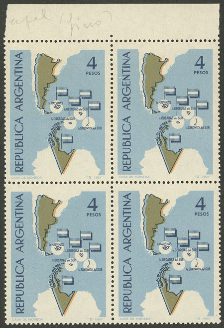 Lot 978 - Argentina general issues - Guillermo Jalil - Philatino Auction # 2511 ARGENTINA: Lot 978 - Argentina general issues - Guillermo Jalil - Philatino Auction # 2511 ARGENTINA: