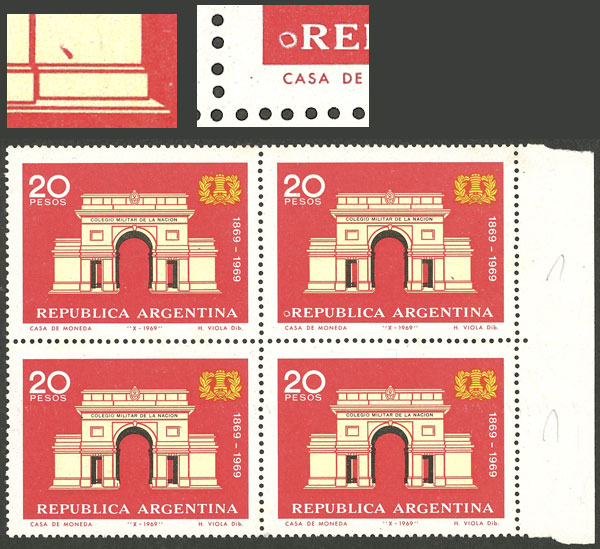 Lot 1079 - Argentina general issues -  Guillermo Jalil - Philatino Auction # 2511 ARGENTINA: 
