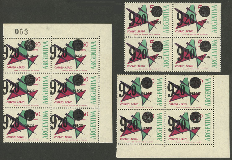 Lot 1135 - Argentina general issues - Guillermo Jalil - Philatino Auction # 2511 ARGENTINA: Lot 1135 - Argentina general issues - Guillermo Jalil - Philatino Auction # 2511 ARGENTINA: