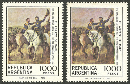 Lot 1218 - Argentina general issues - Guillermo Jalil - Philatino Auction # 2511 ARGENTINA: Lot 1218 - Argentina general issues - Guillermo Jalil - Philatino Auction # 2511 ARGENTINA: