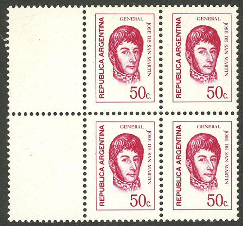 Lot 1102 - Argentina general issues - Guillermo Jalil - Philatino Auction # 2511 ARGENTINA: Lot 1102 - Argentina general issues - Guillermo Jalil - Philatino Auction # 2511 ARGENTINA: