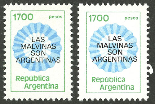 Lot 781 - Argentina general issues -  Guillermo Jalil - Philatino Auction # 2511 ARGENTINA: 