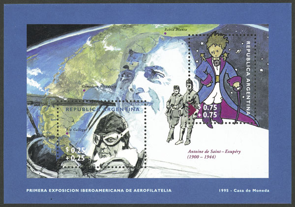 Lot 1409 - Argentina souvenir sheets -  Guillermo Jalil - Philatino Auction # 2511 ARGENTINA: 