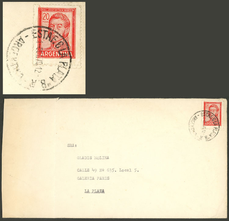 Lot 1572 - Argentina postal history - Guillermo Jalil - Philatino Auction # 2511 ARGENTINA: Lot 1572 - Argentina postal history - Guillermo Jalil - Philatino Auction # 2511 ARGENTINA: